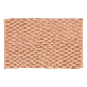 Brązowy dywanik łazienkowy Wenko Mona, 80x50 cm