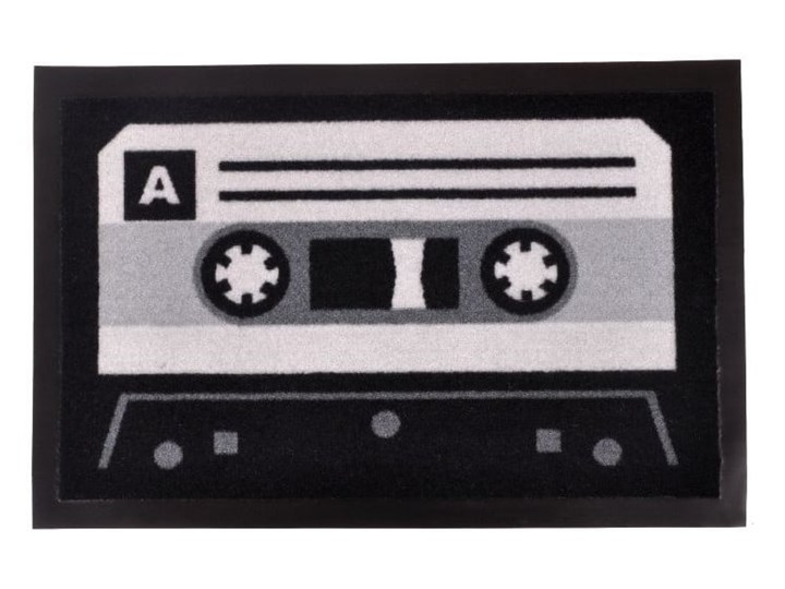 Czarna wycieraczka Hanse Home Cassette, 40x60 cm