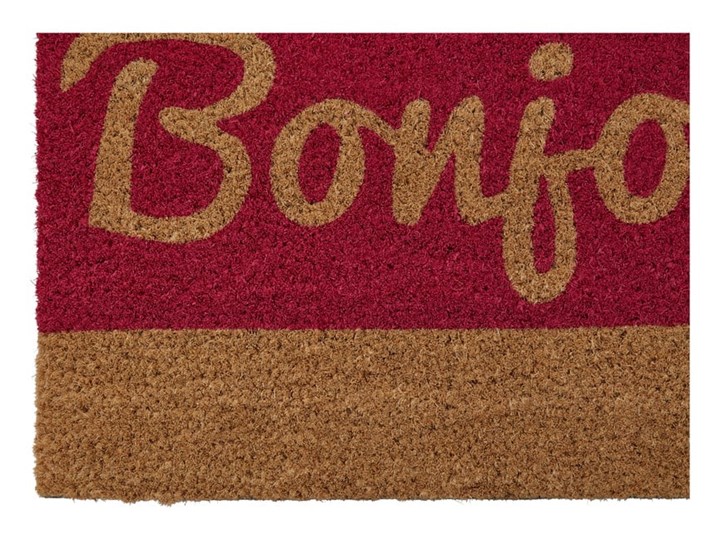 Wycieraczka z naturalnego włókna kokosowego Premier Housewares Bonjour, 40x60 cm Włókno kokosowe Kategoria Wycieraczki