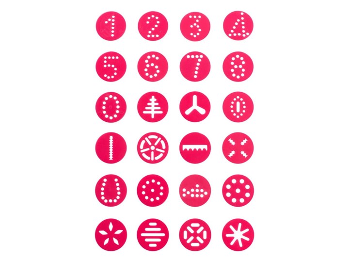 Zestaw do dekoracji tortów Premier Housewares Cookie Hop Pink Zestawy do dekoracji Kategoria Dekoracja wypieków