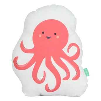 Poduszka z czystej bawełny Happynois Octopus, 40x30 cm