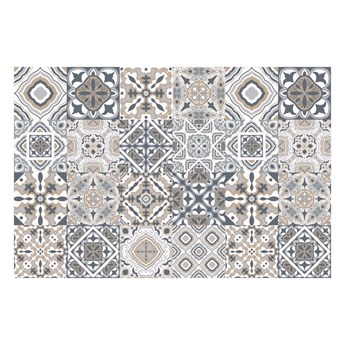Zestaw 24 naklejek ściennych Ambiance Decal Tiles Azulejos Giacomo, 10x10 cm