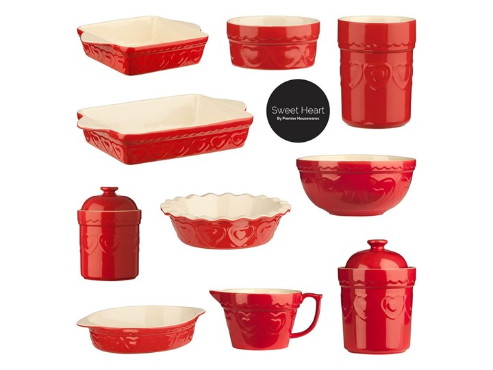 Brytfanka Premier Housewares Sweet Heart, 19x31 cm Naczynie do zapiekania Kategoria Naczynia do zapiekania