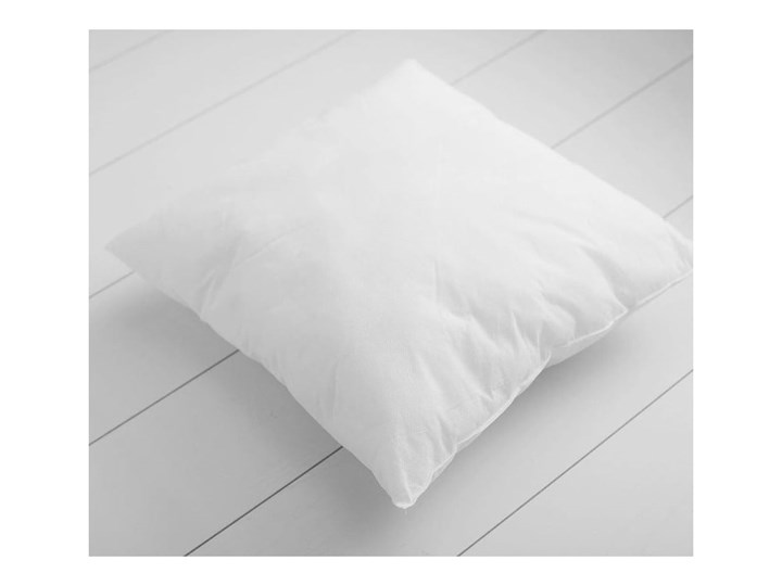 Białe wypełnienie do poduszki z domieszką bawełny Minimalist Cushion Covers, 45x45 cm Poduszka syntetyczna Poduszka antyalergiczna Kolor Biały