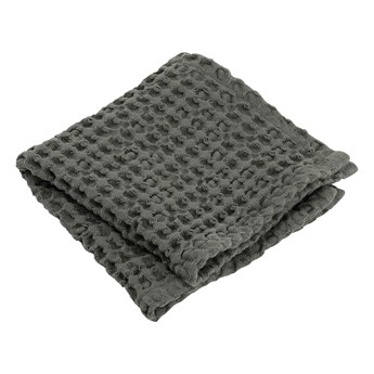 Zestaw 2 ciemnozielonych bawełnianych ręczników Blomus Agave, 30x30 cm