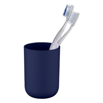 Granatowy kubek na szczoteczki do zębów Wenko Brasil Dark Blue