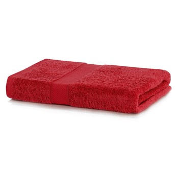 Czerwony ręcznik kąpielowy DecoKing Bamby Red, 70x140 cm