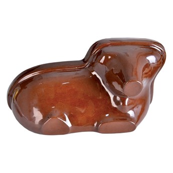 Brązowa ceramiczna forma na baranka Orion Lamb, 34 cm