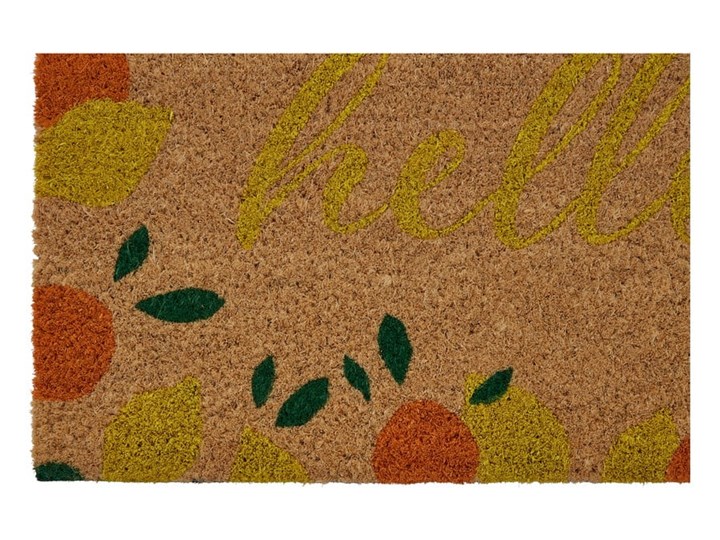 Wycieraczka z naturalnego włókna kokosowego Premier Housewares La Dolce Frutta, 40x60 cm Włókno kokosowe Kategoria Wycieraczki