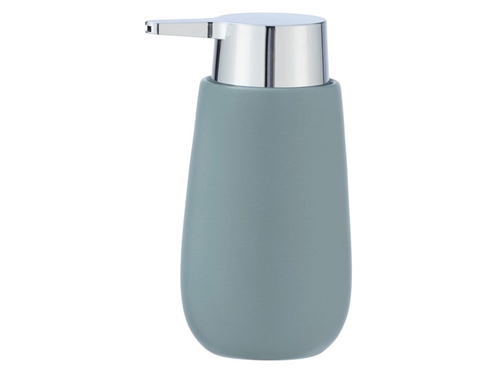 Szaroniebieski ceramiczny dozownik do mydła Wenko Badi, 320 ml Ceramika Dozowniki Kategoria Mydelniczki i dozowniki