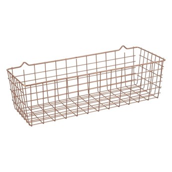 Półka wisząca na przyprawy w kolorze miedzi Metaltex