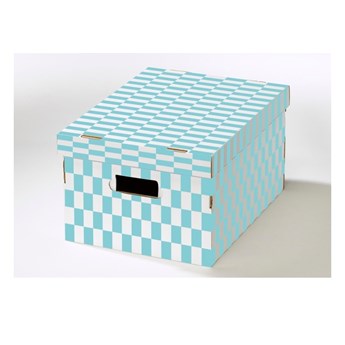Zestaw 2 pudełek z pokrywką Compactor Joy, 40x29x21 cm