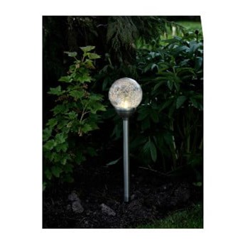 Solarna lampa ogrodowa LED Star Trading Living, wys. 45 cm