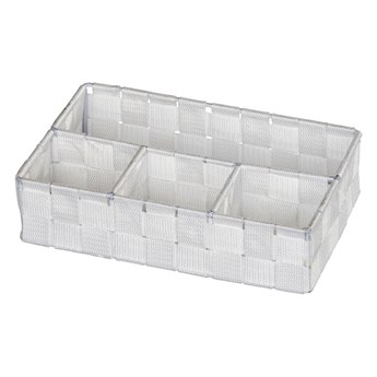 Biały organizer łazienkowy Wenko Adria Small