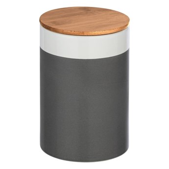 Ceramiczny pojemnik z bambusową pokrywką Wenko Malta, 1,45 l
