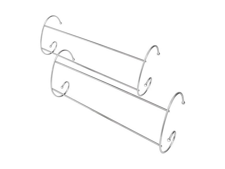Zestaw 2 wiszących suszarek do ubrań na grzejnik Addis Radiator Airers Chrome Grzejnikowe Kategoria