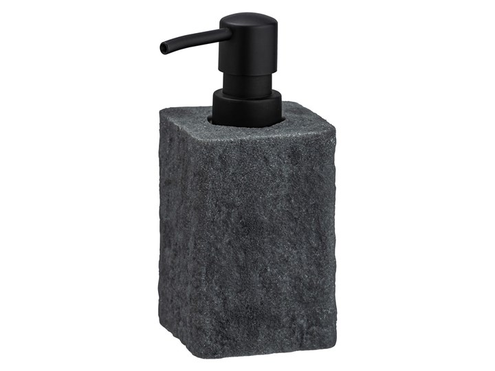 Ciemnoszary dozownik do mydła Wenko Villata, 300 ml