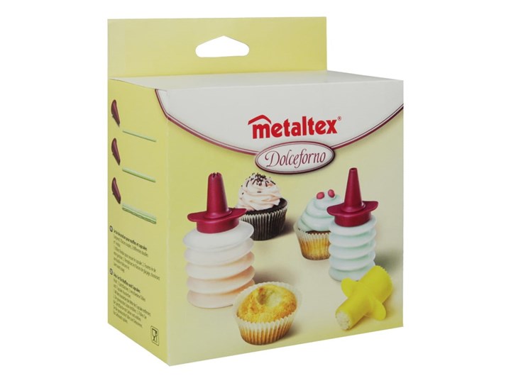 Zestaw do przygotowania ciastek Metaltex Cupcake & Muffin Dekoratory Kategoria Dekoracja wypieków
