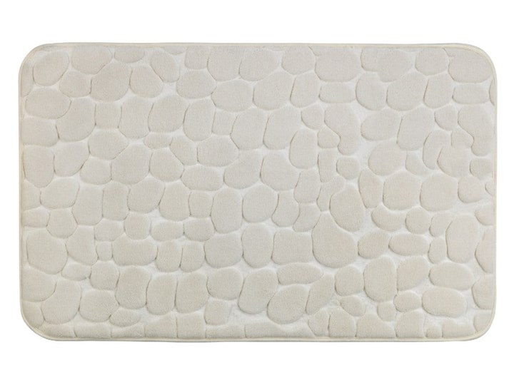 Beżowy dywanik łazienkowy z pianką z pamięcią kształtu Wenko Beige, 80x50 cm 50x80 cm Kategoria Dywaniki łazienkowe