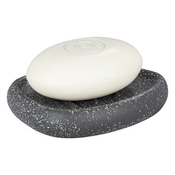 Szara ceramiczna mydelniczka Wenko Pion