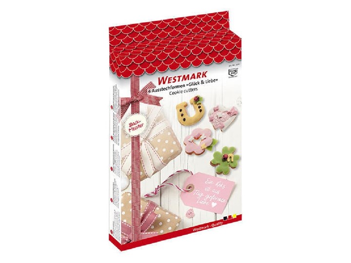 Zestaw 4 foremek do ciastek Westmark Liebe Kategoria Dekoracja wypieków