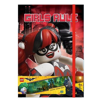 Zeszyt LEGO® Batman Batgirl Harley Quinn