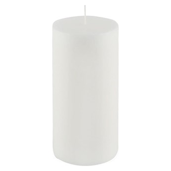 Biała świeczka Ego Dekor Cylinder Pure, 123 h