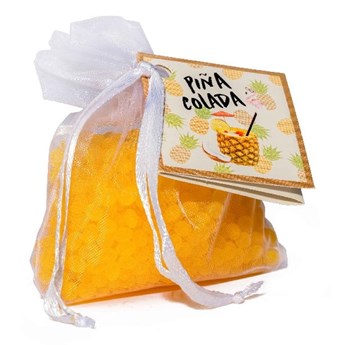 Woreczek zapachowy z organzy o zapachu Piňa Colada Boles d' olor Frutos