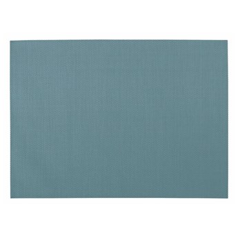 Niebieska mata stołowa Zic Zac, 45x33 cm