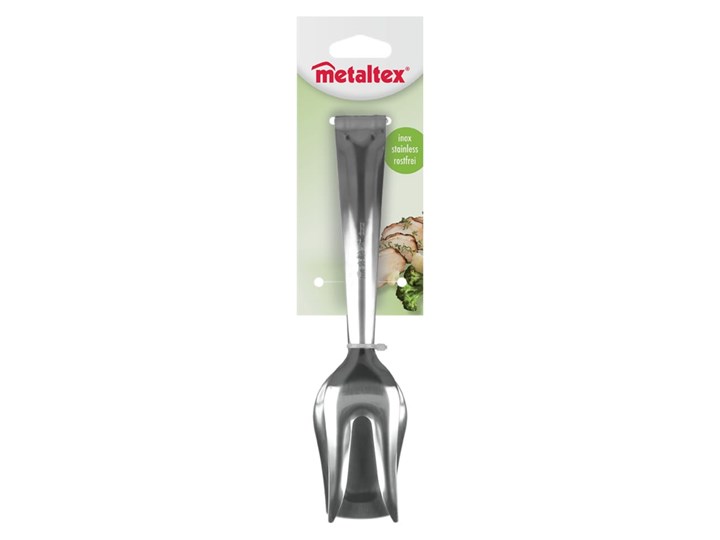 Szczypce do serwowania ze stali nierdzewnej Metaltex Tongs, dł. 20 cm Szczypce do sałat