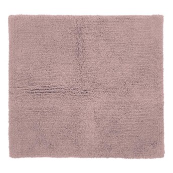 Różowy bawełniany dywanik łazienkowy Tiseco Home Studio Luca, 60x60 cm