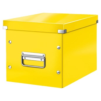 Żółte pudełko do przechowywania Leitz Office, dł. 26 cm