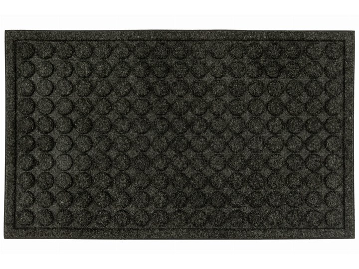 Wycieraczka Contours Rounds Antracytowy 45 x 75 cm