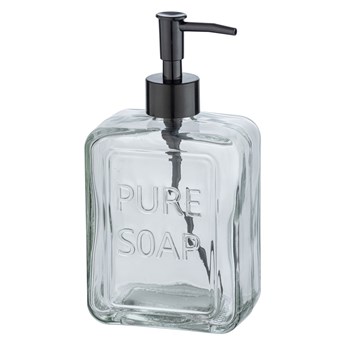 Szklany dozownik do mydła Wenko Pure Soap