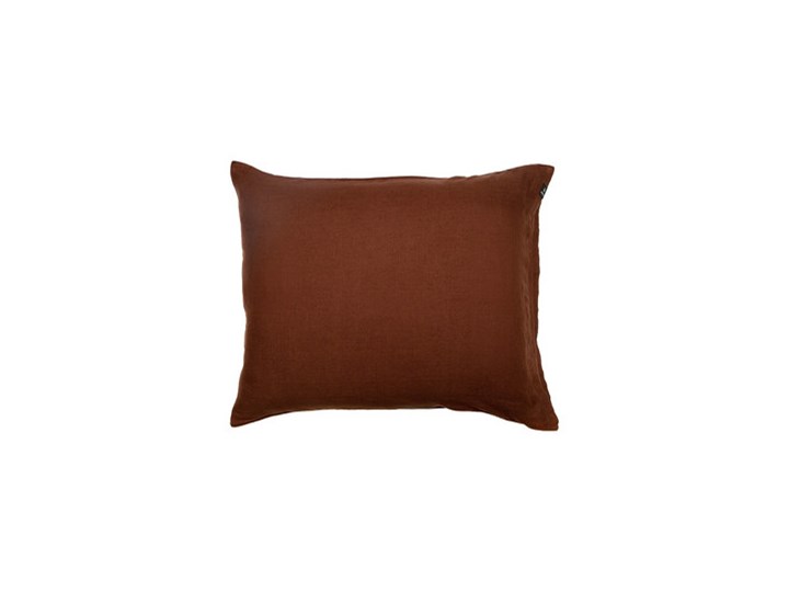 Komplet 2 szt brązowe poszewki na poduszkę pościel Sunshine z lnu 50x60 HIMLA Rozmiar poduszki 50x60 cm 50x60 cm Poszewka na poduszkę Bawełna Len Kolor Szary