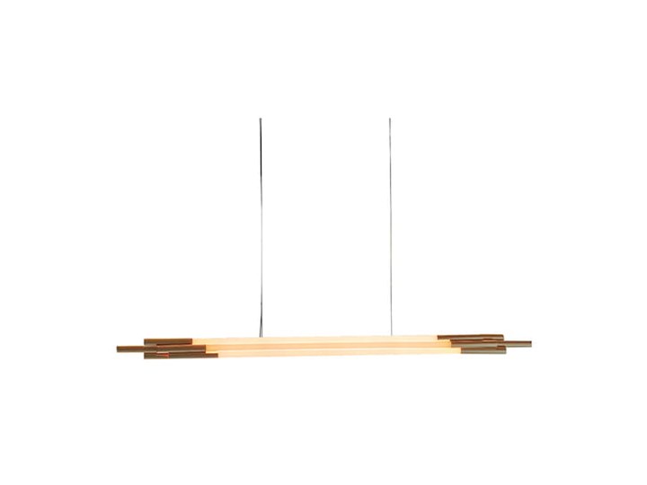 Hive T - nowoczesna lampa stołowa - kokon Metal Szkło Mosiądz Lampa z kloszem Styl Nowoczesny