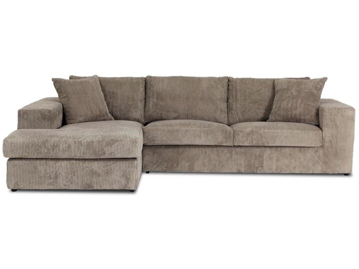 Lincoln Wysokość 90 cm Głębokość 100 cm Funkcje Z szezlongiem Materiał obicia Sztruks