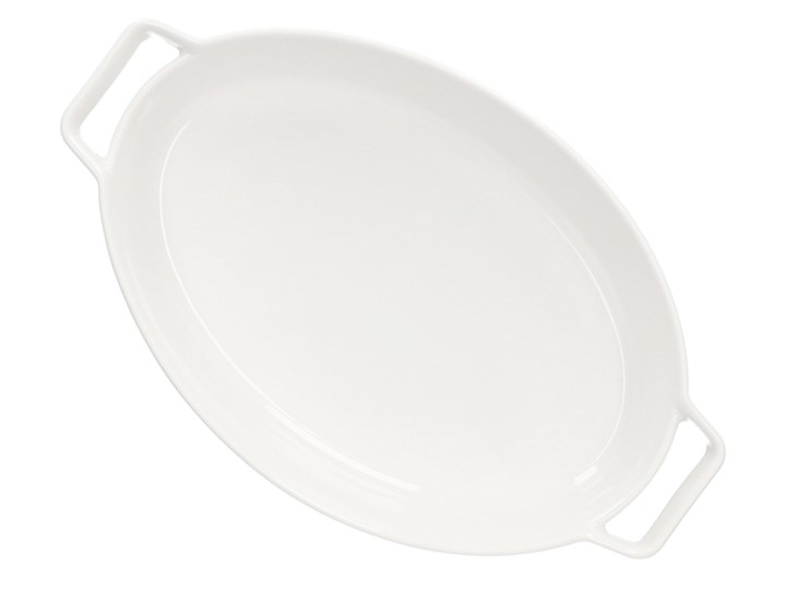 BAKER Naczynie do zapiekania białe 36x22 cm Kolor Biały