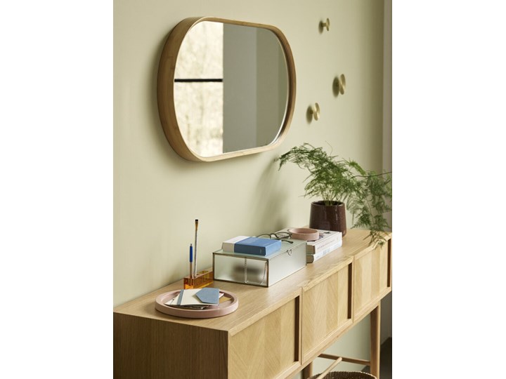 Lustro Mercury 48x95 cm naturalne Owalne Pomieszczenie Przedpokój