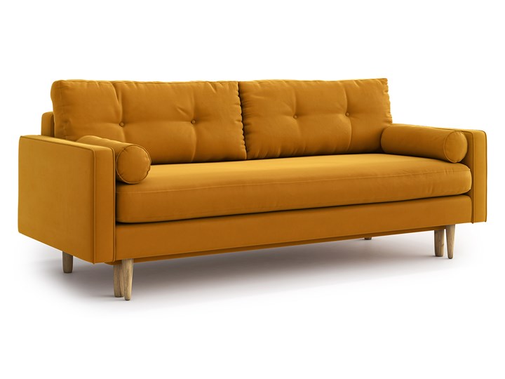 Sofa Esme z funkcją spania, Golden Velvet Amerykanka Styl Klasyczny