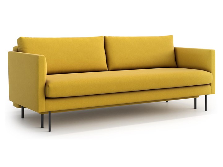 Sofa Salma z funkcją spania, Canary Głębokość 95 cm Stała konstrukcja Szerokość 211 cm Boki Z bokami