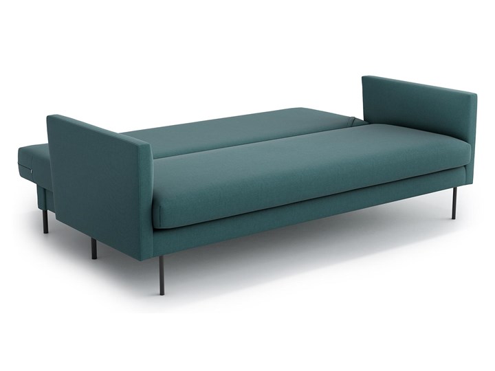 Sofa Salma z funkcją spania, Amazon Stała konstrukcja Szerokość 211 cm Głębokość 95 cm Kolor Turkusowy