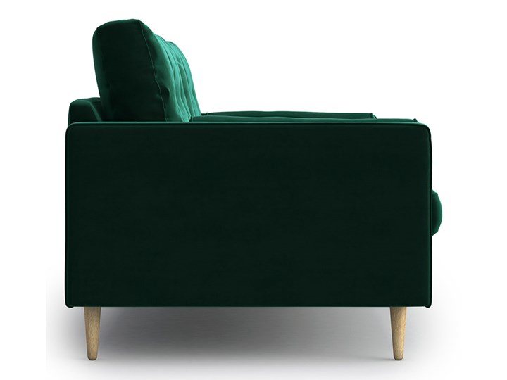 Sofa Esme 3-osobowa, Bottle Green Stała konstrukcja Szerokość 192 cm Głębokość 90 cm Kategoria Sofy i kanapy