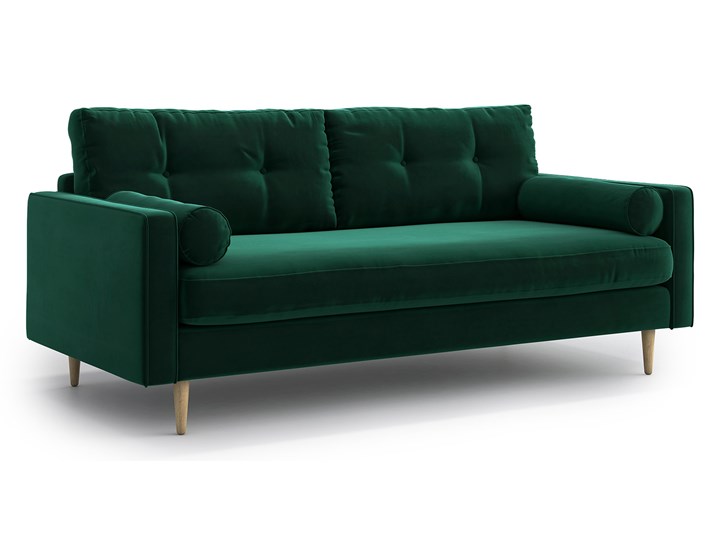 Sofa Esme 3-osobowa, Bottle Green Głębokość 90 cm Stała konstrukcja Funkcje Bez dodatkowych funkcji Szerokość 192 cm Powierzchnia spania