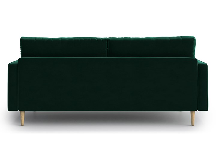 Sofa Esme 3-osobowa, Bottle Green Szerokość 192 cm Stała konstrukcja Głębokość 90 cm Nóżki Na nóżkach