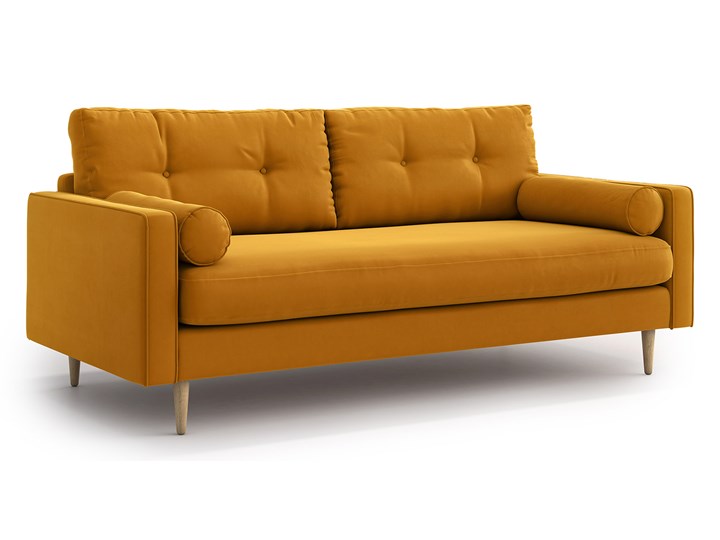 Sofa Esme 3-osobowa, Golden Velvet Stała konstrukcja Kategoria Sofy i kanapy