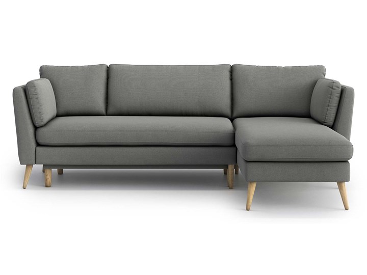 Narożnik Jane z szezlongiem i funkcją spania (uniwersalny), Caper Wysokość 86 cm Prawostronne Głębokość 160 cm Szerokość 250 cm Liczba miejsc Trzyosobowy