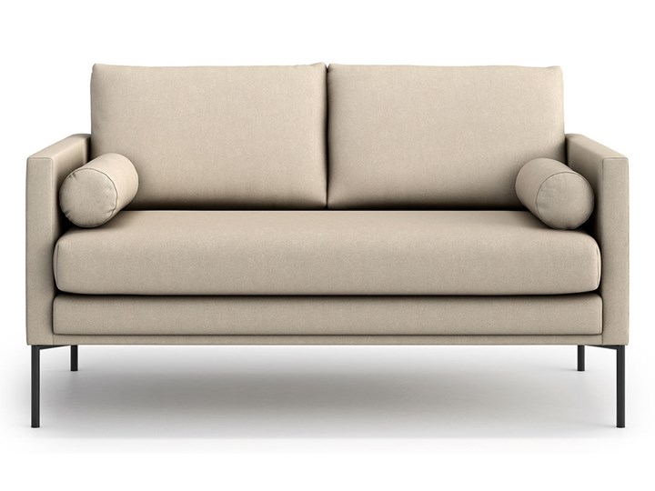 Sofa Blues 2-osobowa, Nougat Stała konstrukcja Szerokość 140 cm Pomieszczenie Salon Głębokość 96 cm Wielkość Dwuosobowa