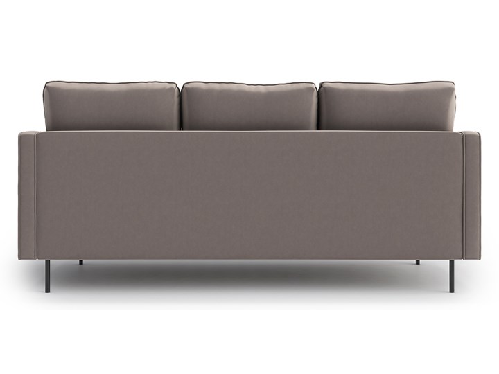 Sofa Abbe 3-osobowa, Truffle Szerokość 191 cm Stała konstrukcja Głębokość 92 cm Nóżki Na nóżkach