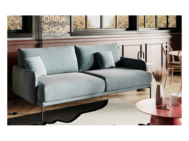 Sofa Ines 2 osobowa, Laguna Stała konstrukcja Szerokość 156 cm Głębokość 102 cm Rozkładanie